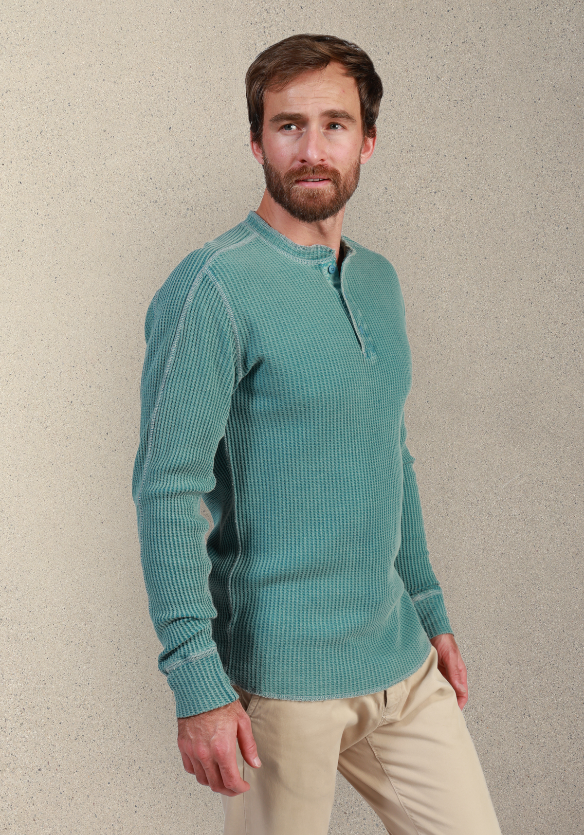 Fillmore Chunky Waffle Thermal Henley