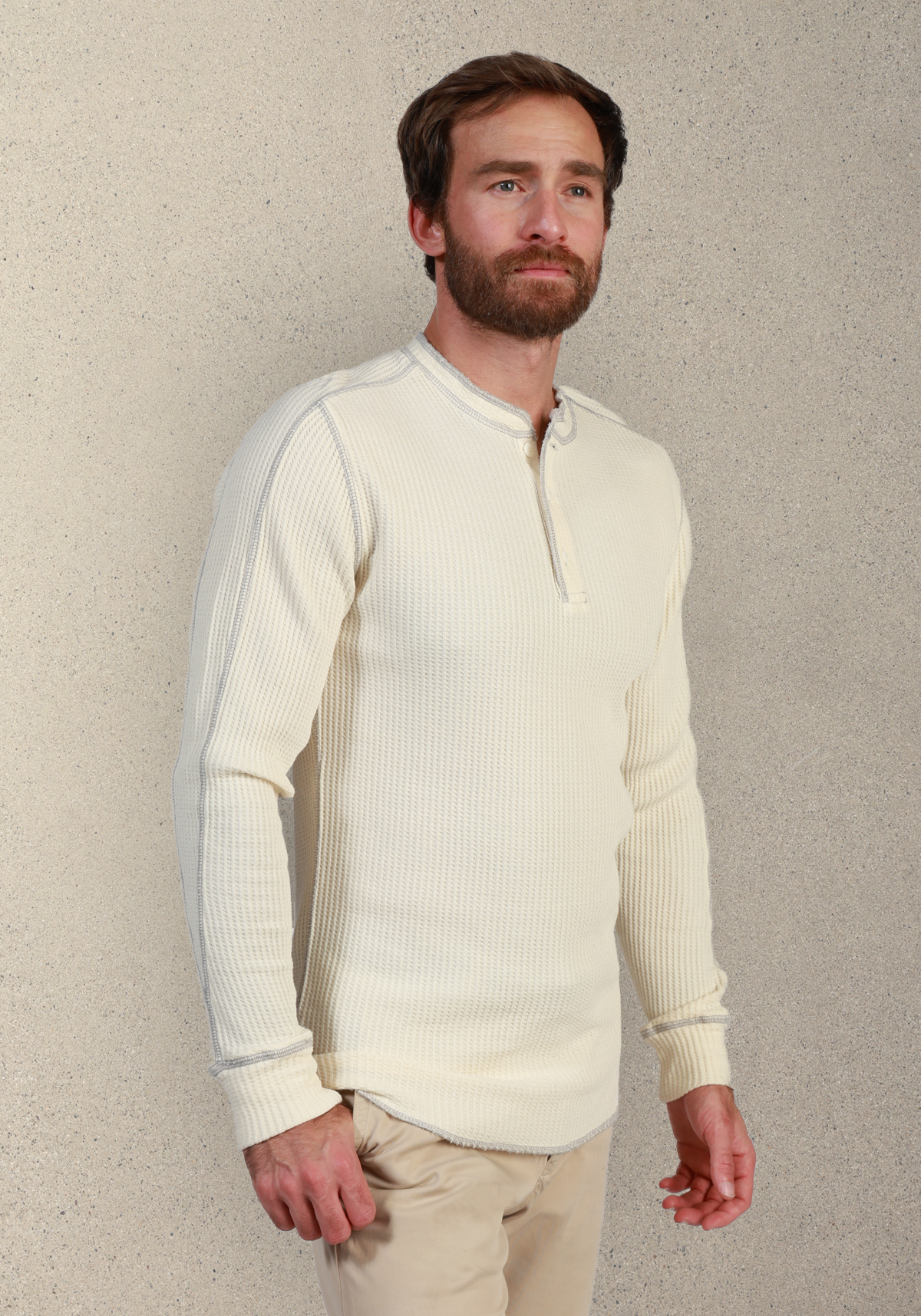 Fillmore Chunky Waffle Thermal Henley
