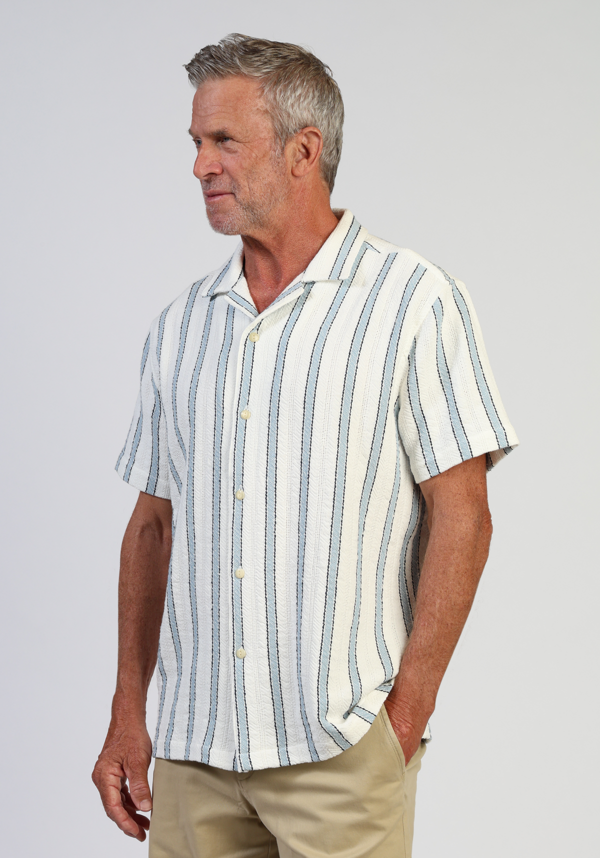 Cabana Yarn-Dye Striped Shirt