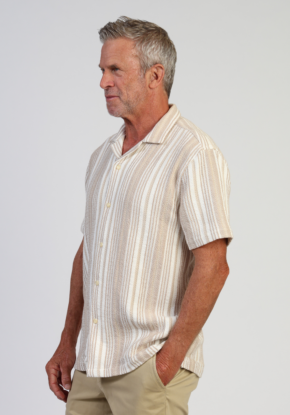 Cabana Yarn-Dye Striped Shirt