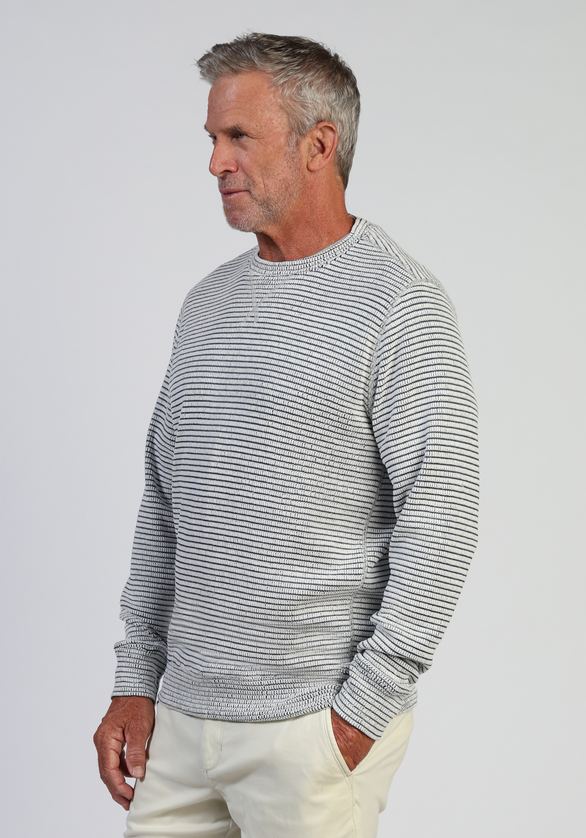 Baja Stripe Sweatshirt