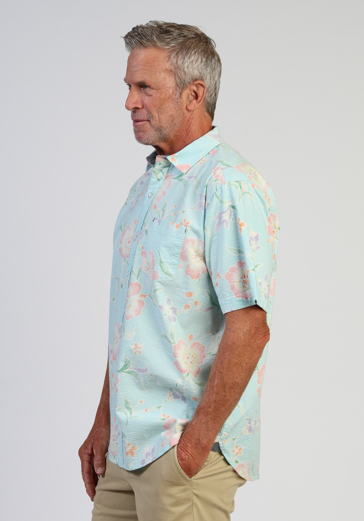 South Pacific Seersucker Shirt
