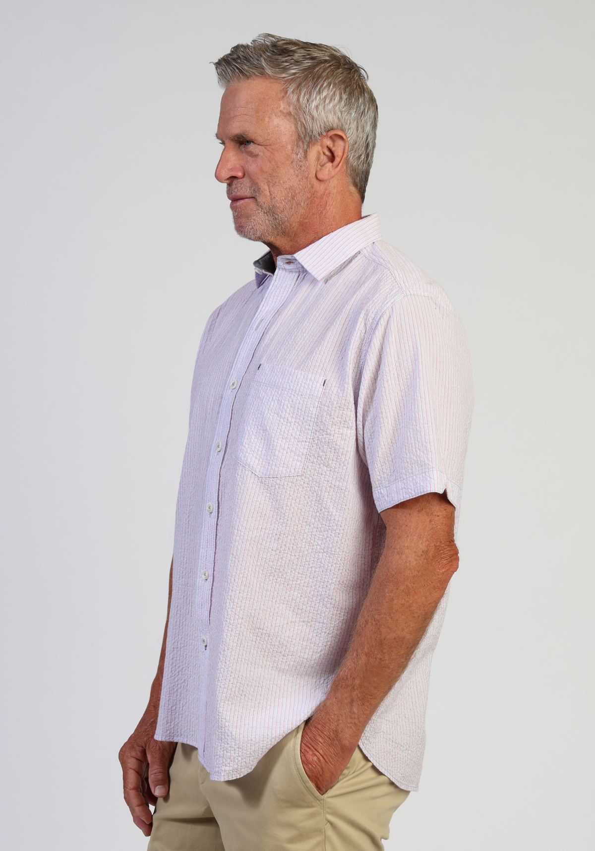 South Pacific Seersucker Shirt