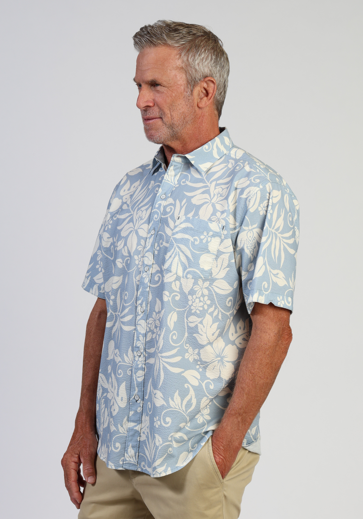 South Pacific Seersucker Shirt