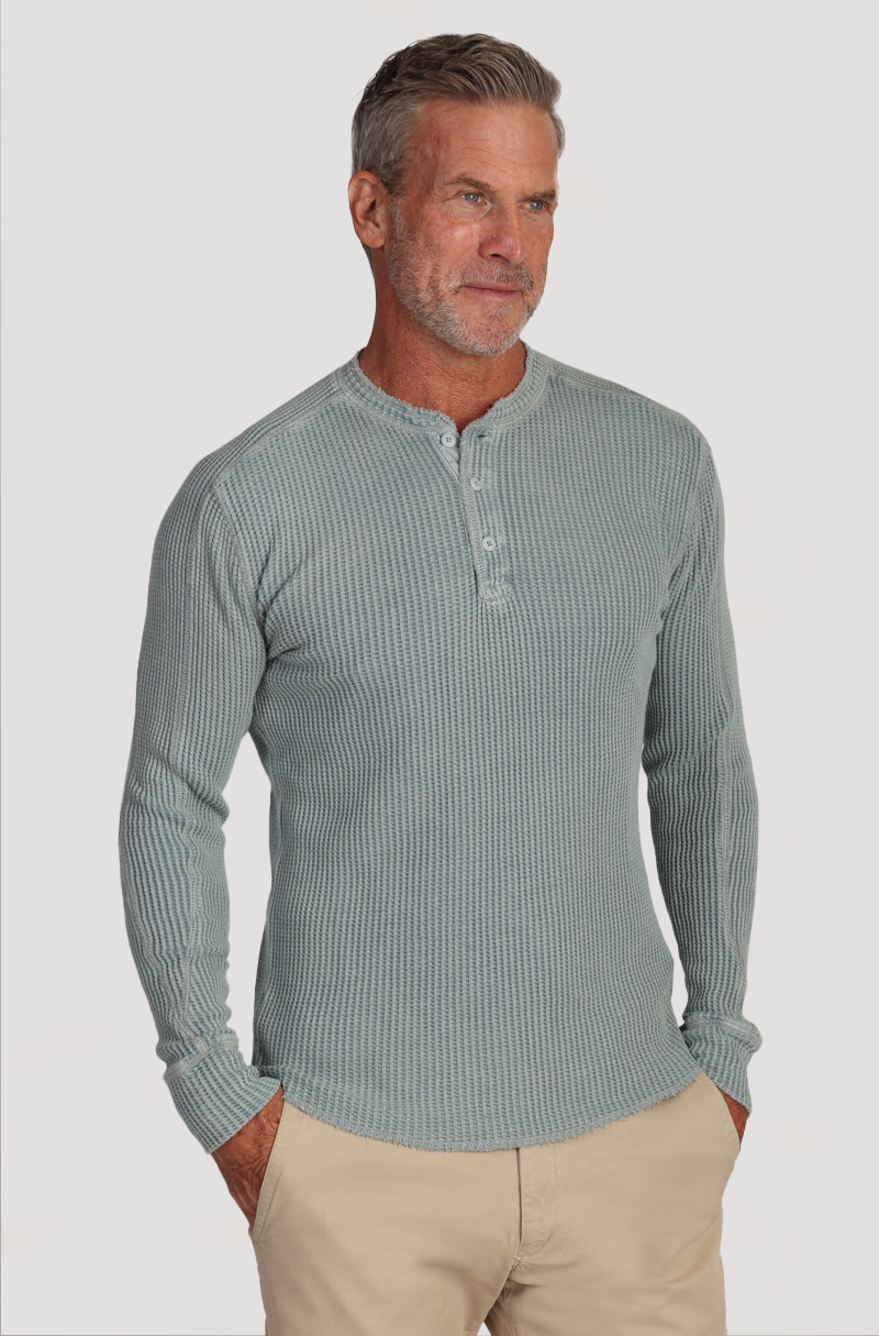 Flatback Henley Sweater