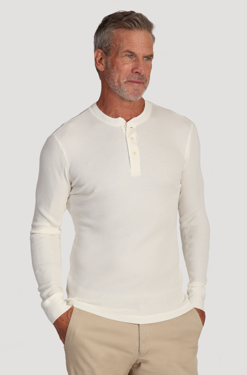 Flatback Henley Sweater
