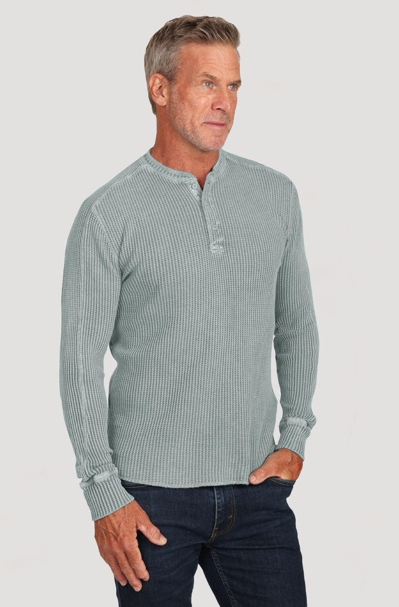 Fillmore Chunky Waffle Henley