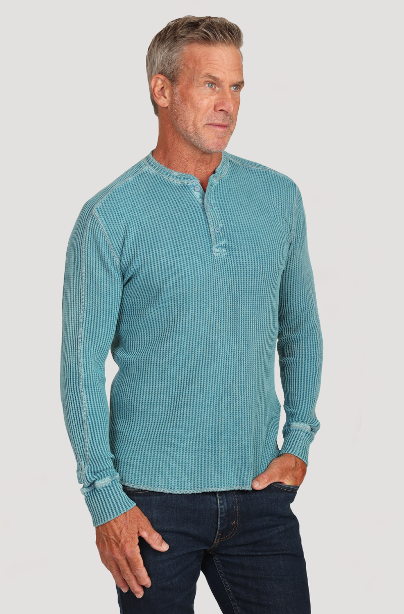 Fillmore Chunky Waffle Henley