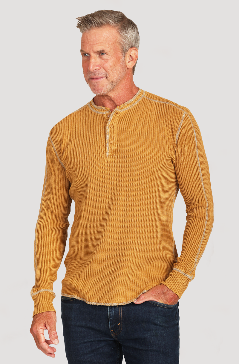 Fillmore Chunky Waffle Henley