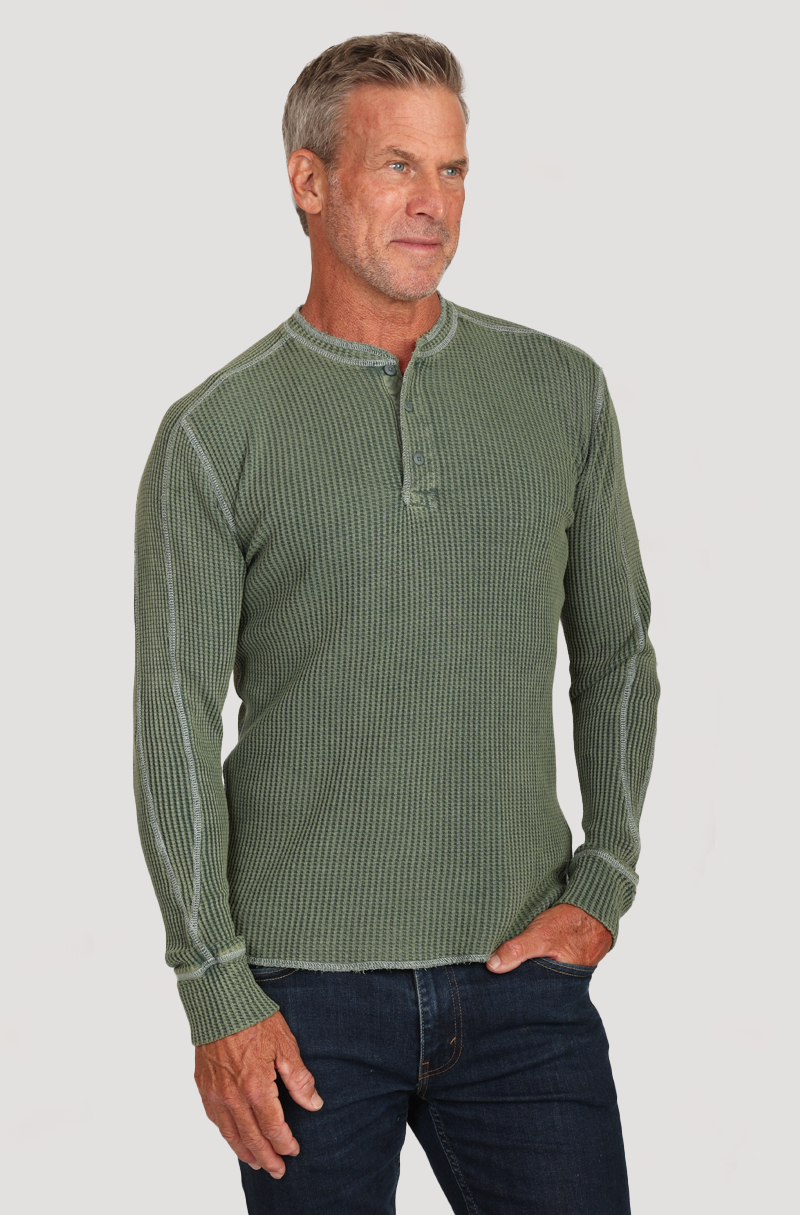 Fillmore Chunky Waffle Henley