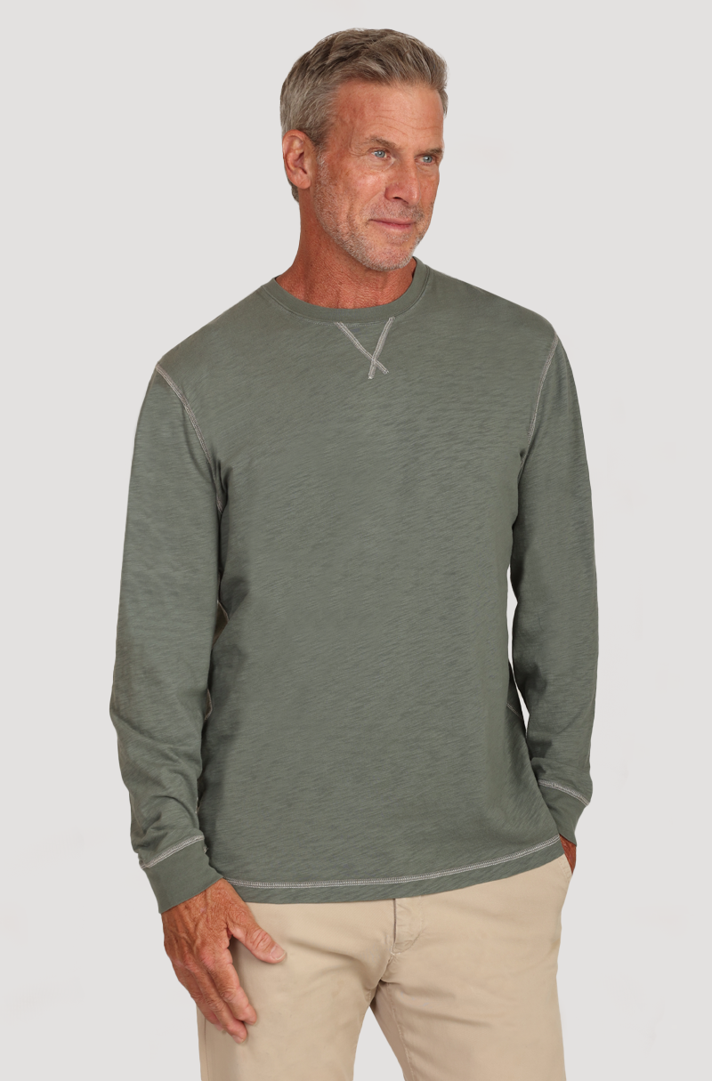 Heritage Slub L/S Crew
