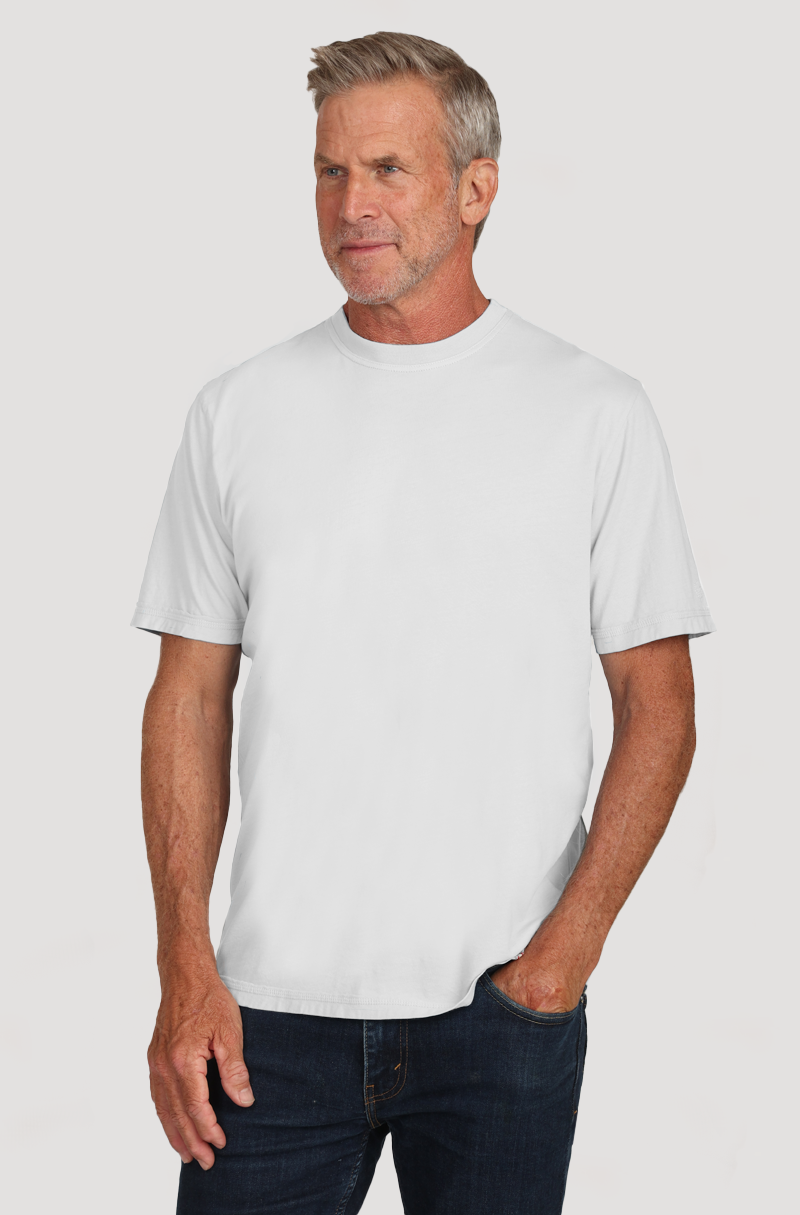 Secret Wash Combed Cotton Crew