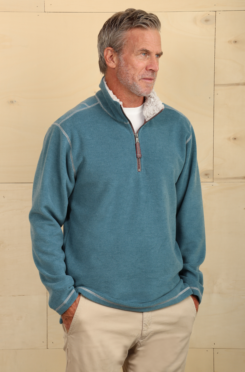 Melange Soft Fleece 1/4 Zip Pullover