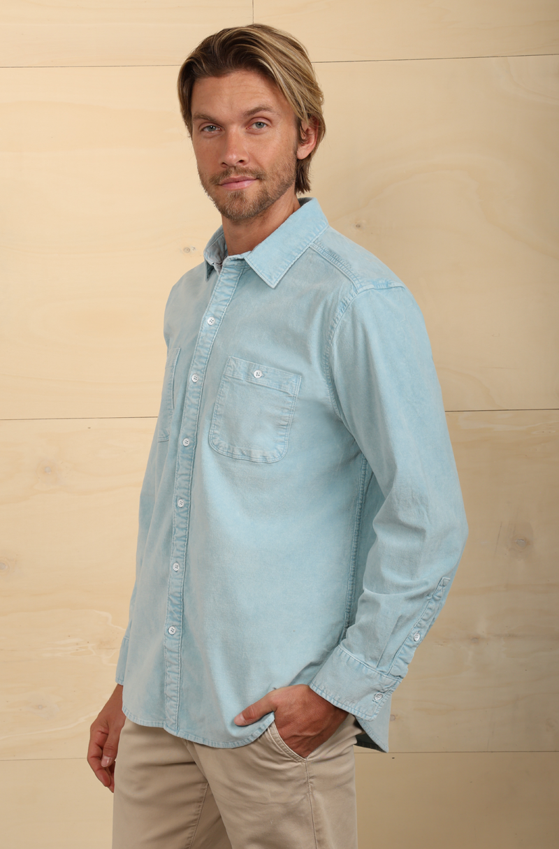 Cozy Cut Cord Work Shirt