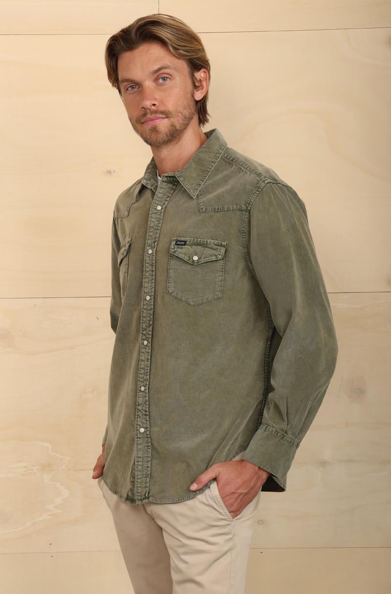 Jackson Cord Western Shirt