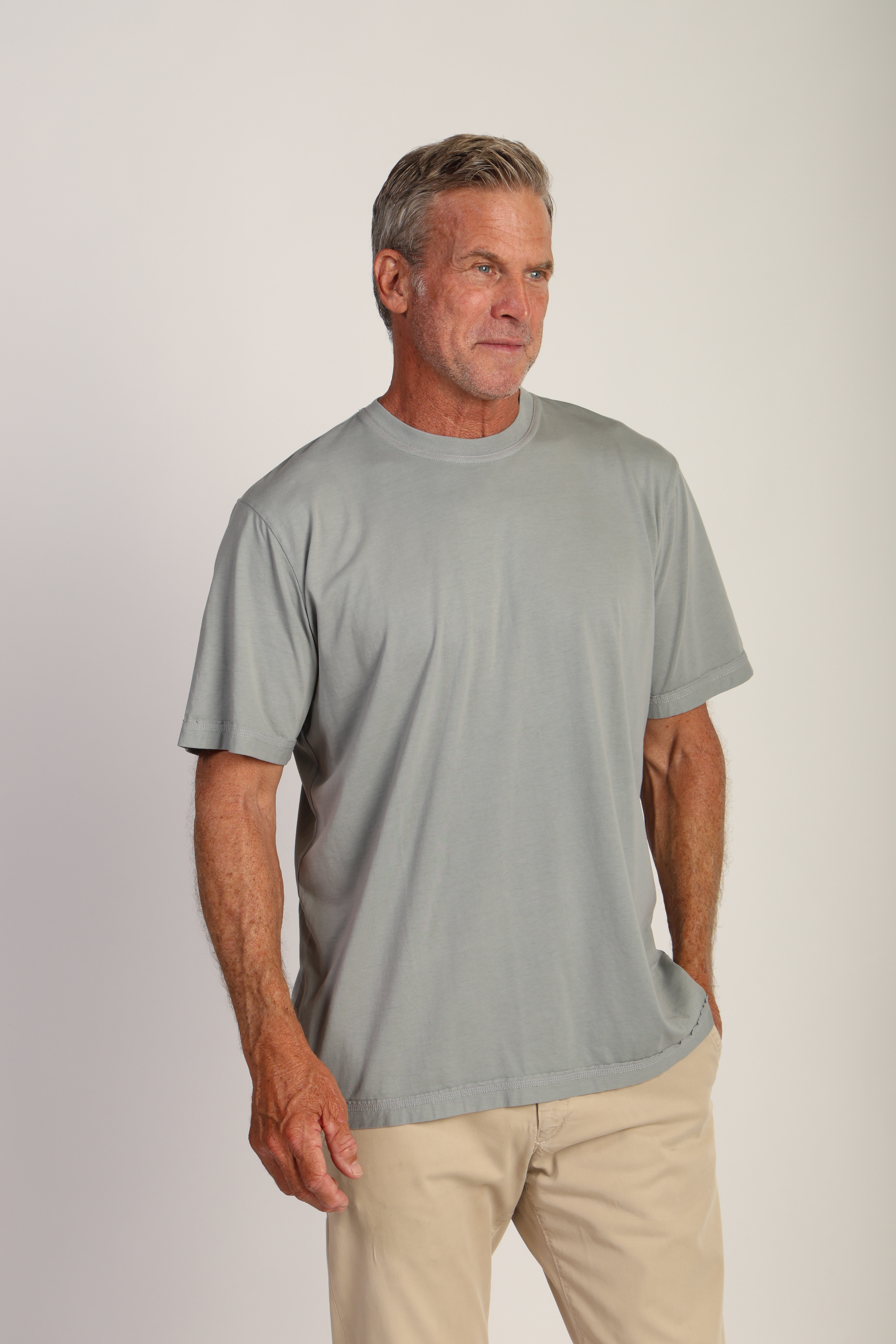 Secret Wash Combed Cotton Crew