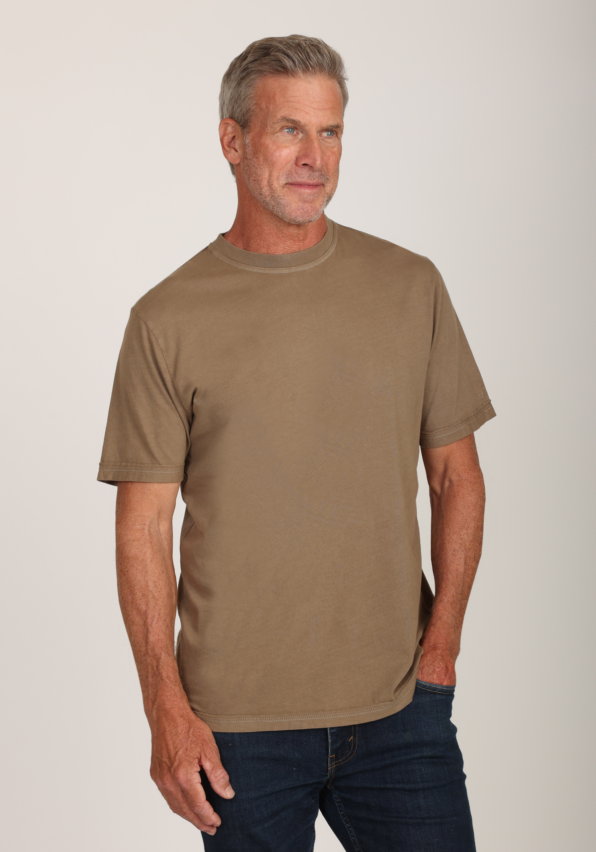 Secret Wash Combed Cotton Crew