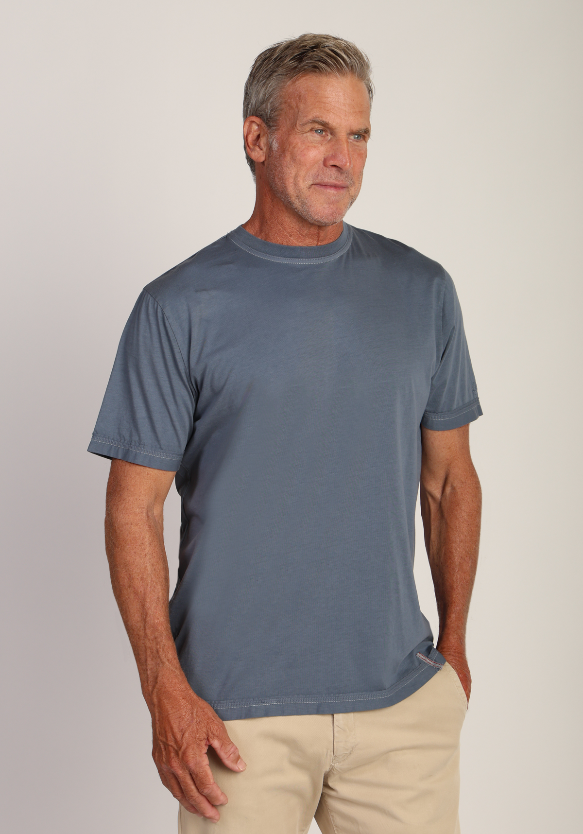Secret Wash Combed Cotton Crew