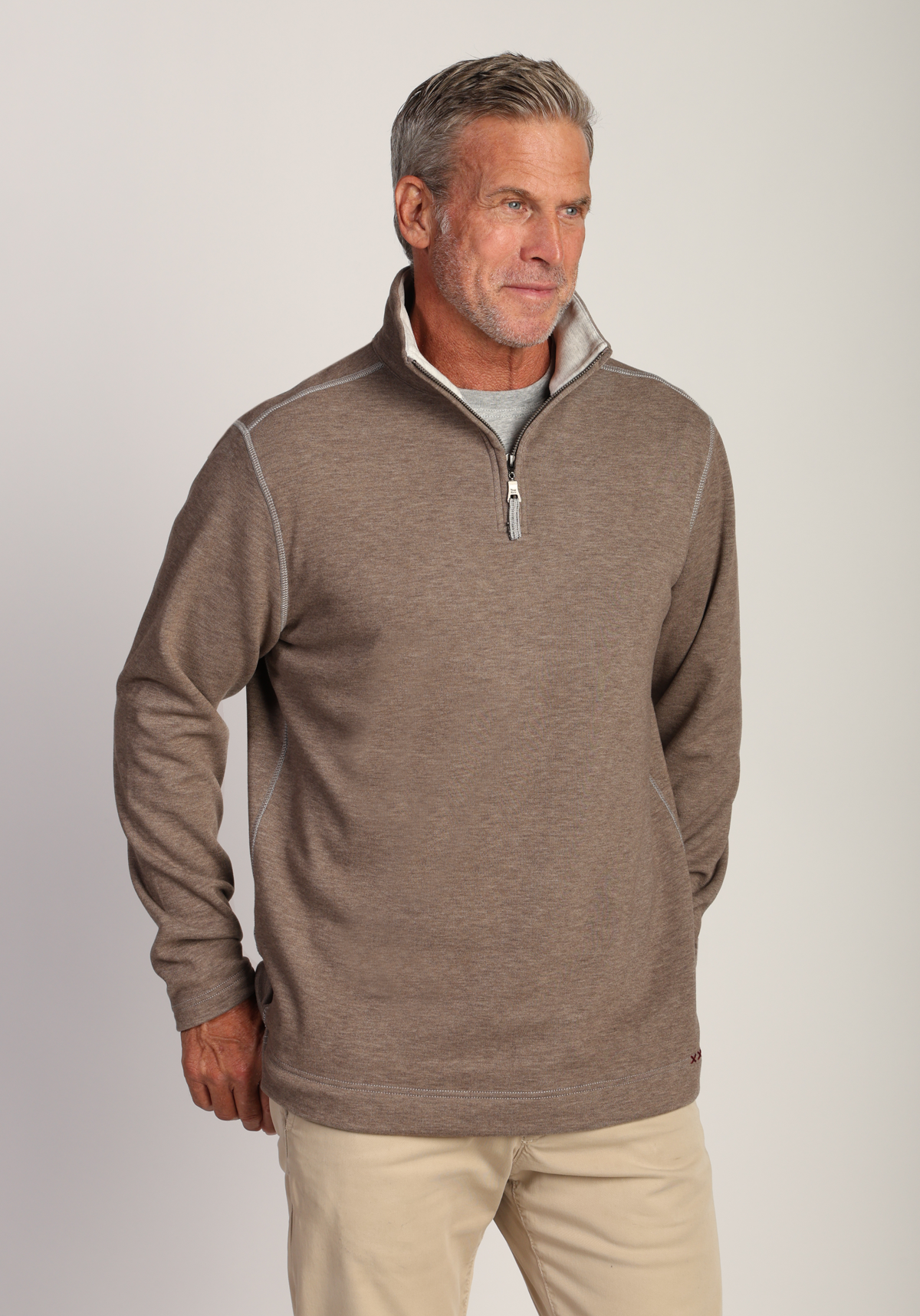 All Day 1/4 Zip Pullover - True Grit / dylan