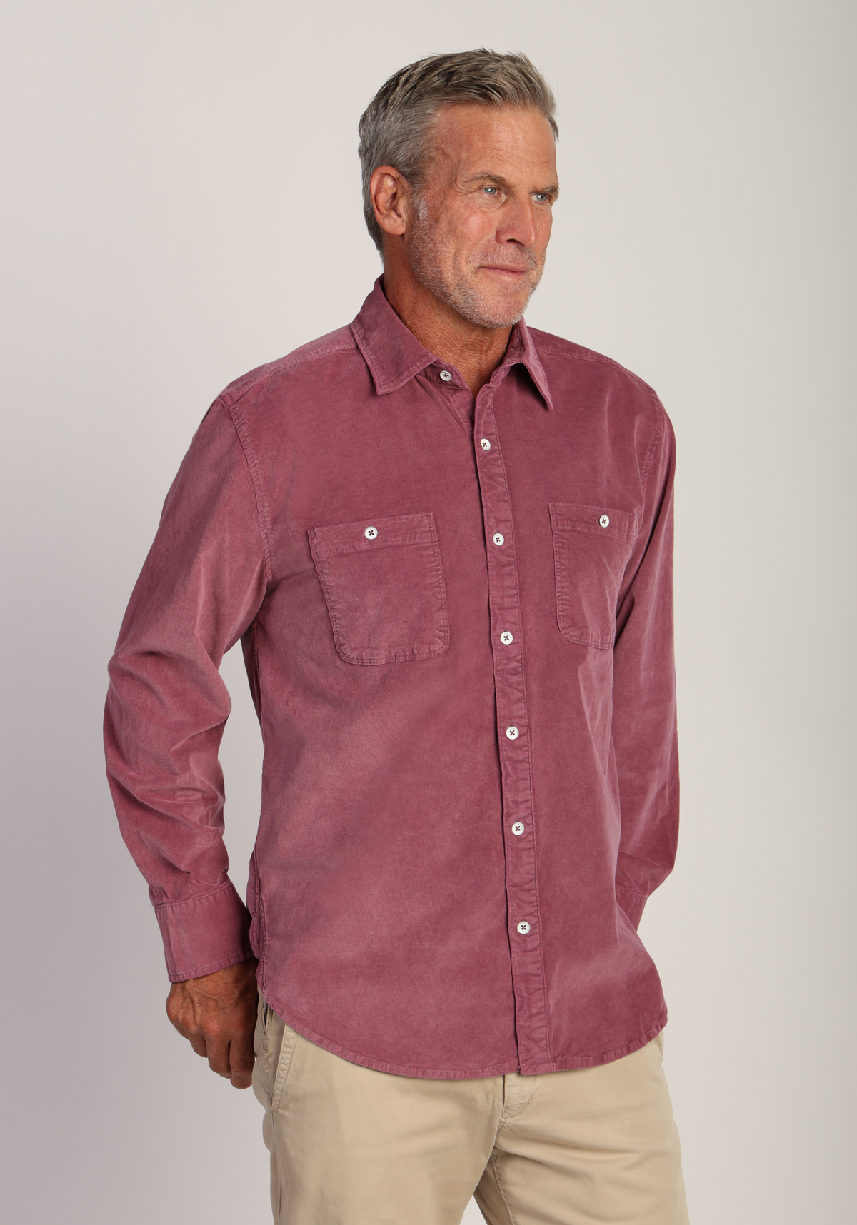 Cozy Cut Cord Work Shirt