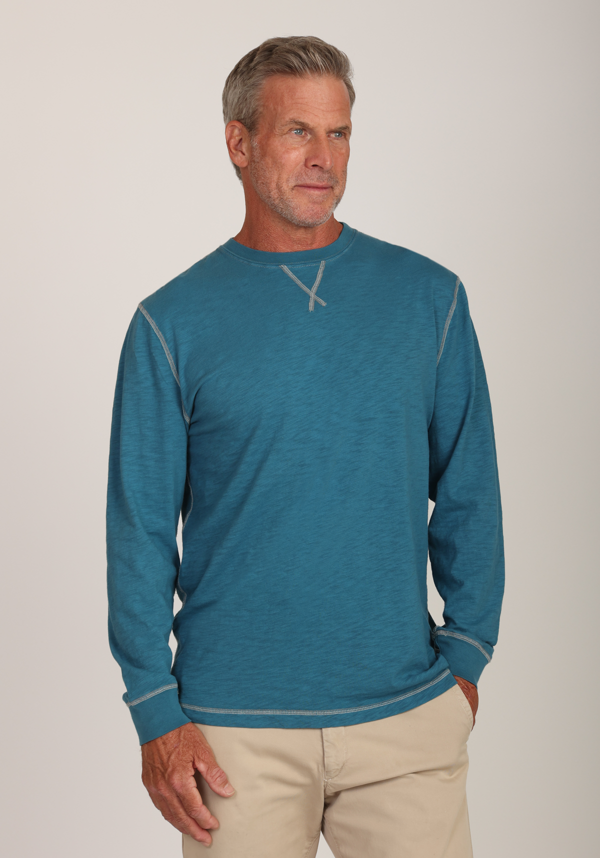 Heritage Slub L/S Crew