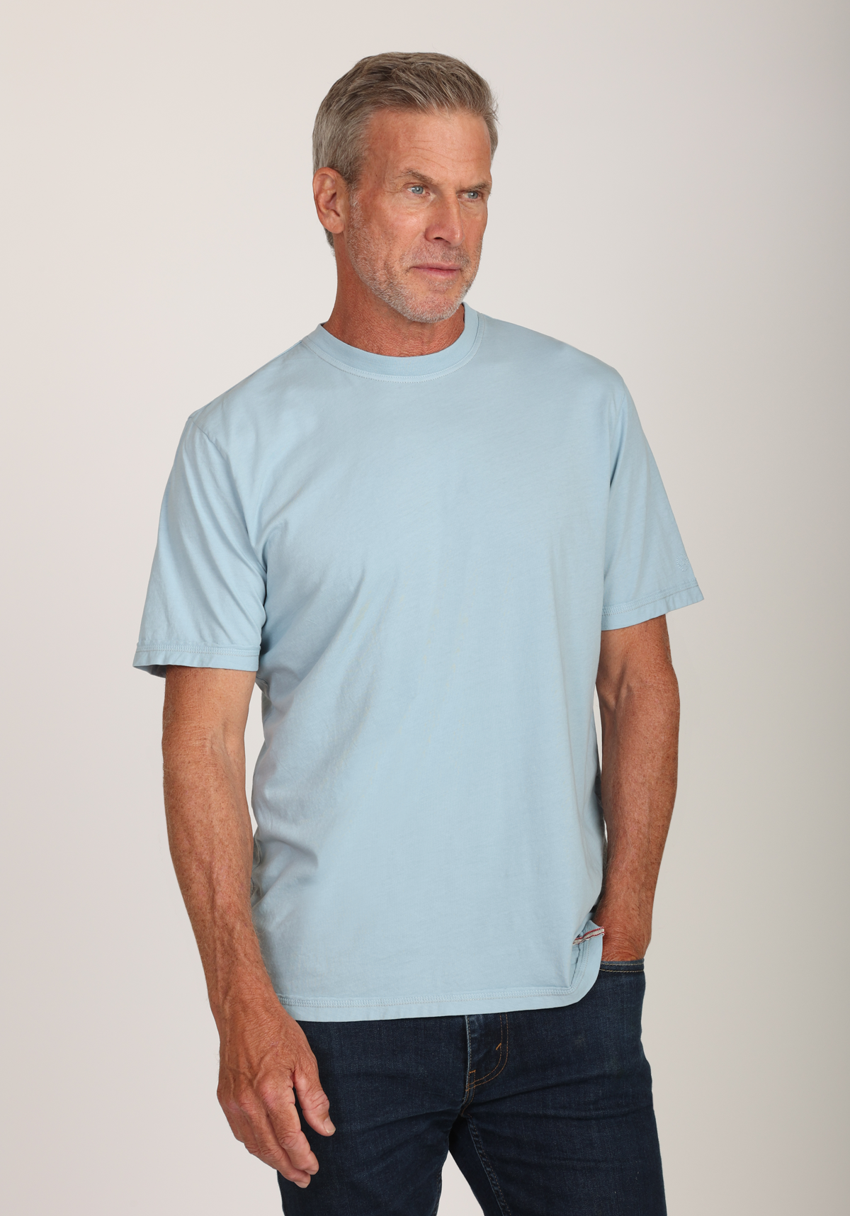 Secret Wash Combed Cotton Crew