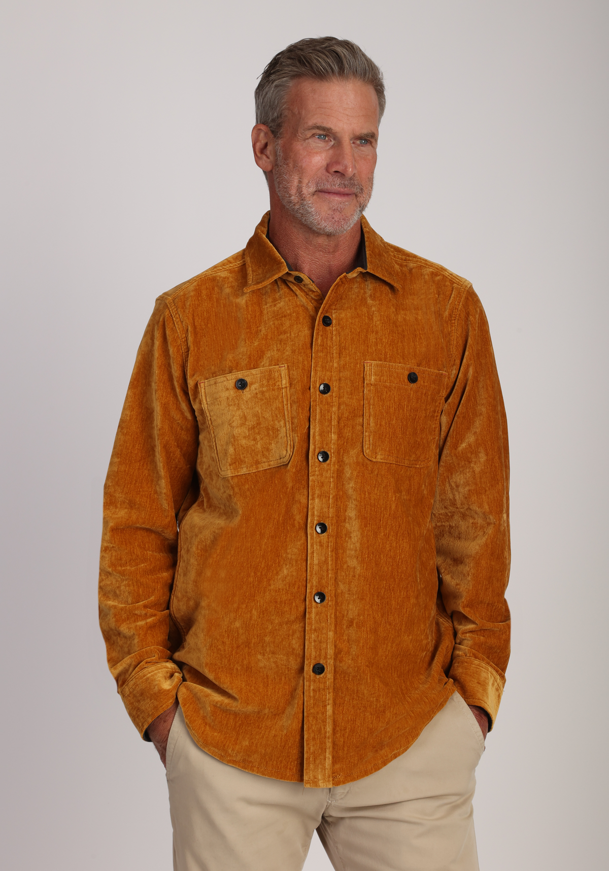 Cozy Cut Stretch Viceroy Velvet Shirt