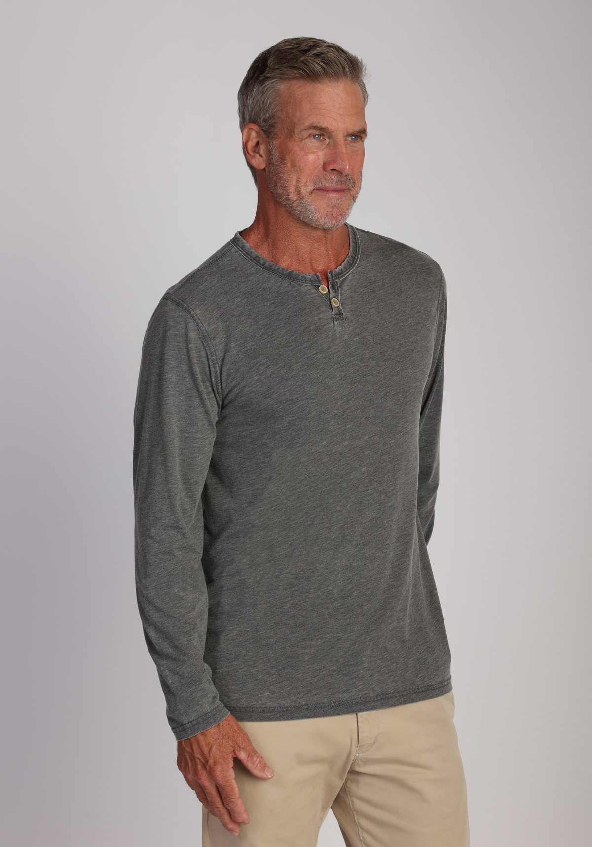 Bowery Burnout L/S Slit Tee