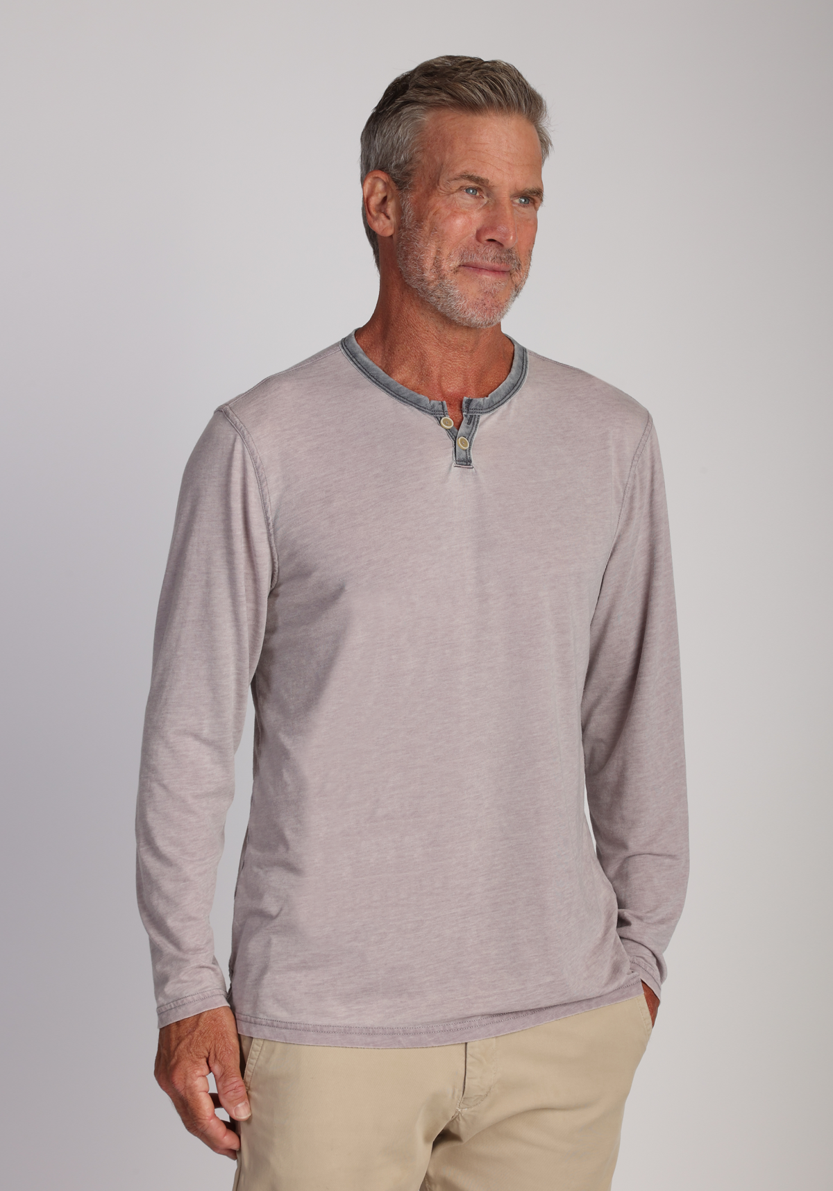 Bowery Burnout L/S Slit Tee