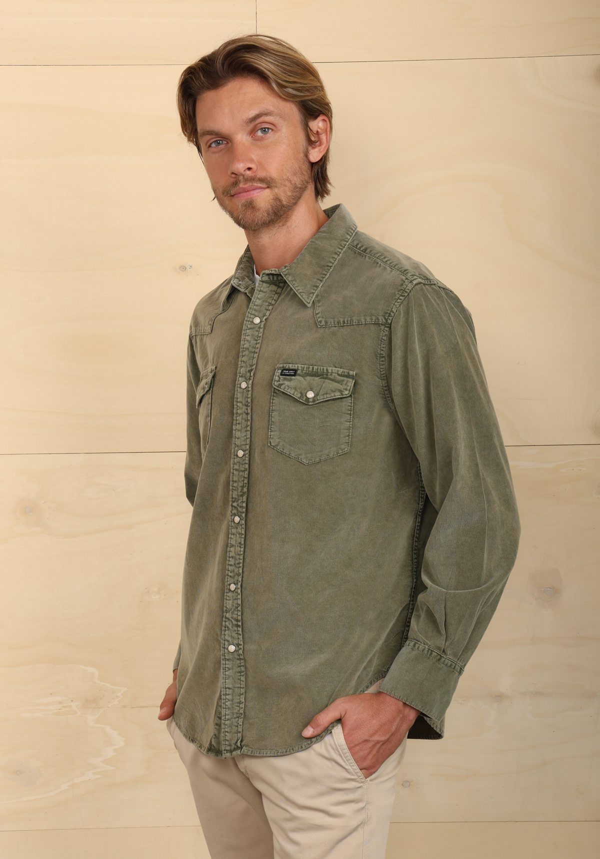 Jackson Cord Western Shirt