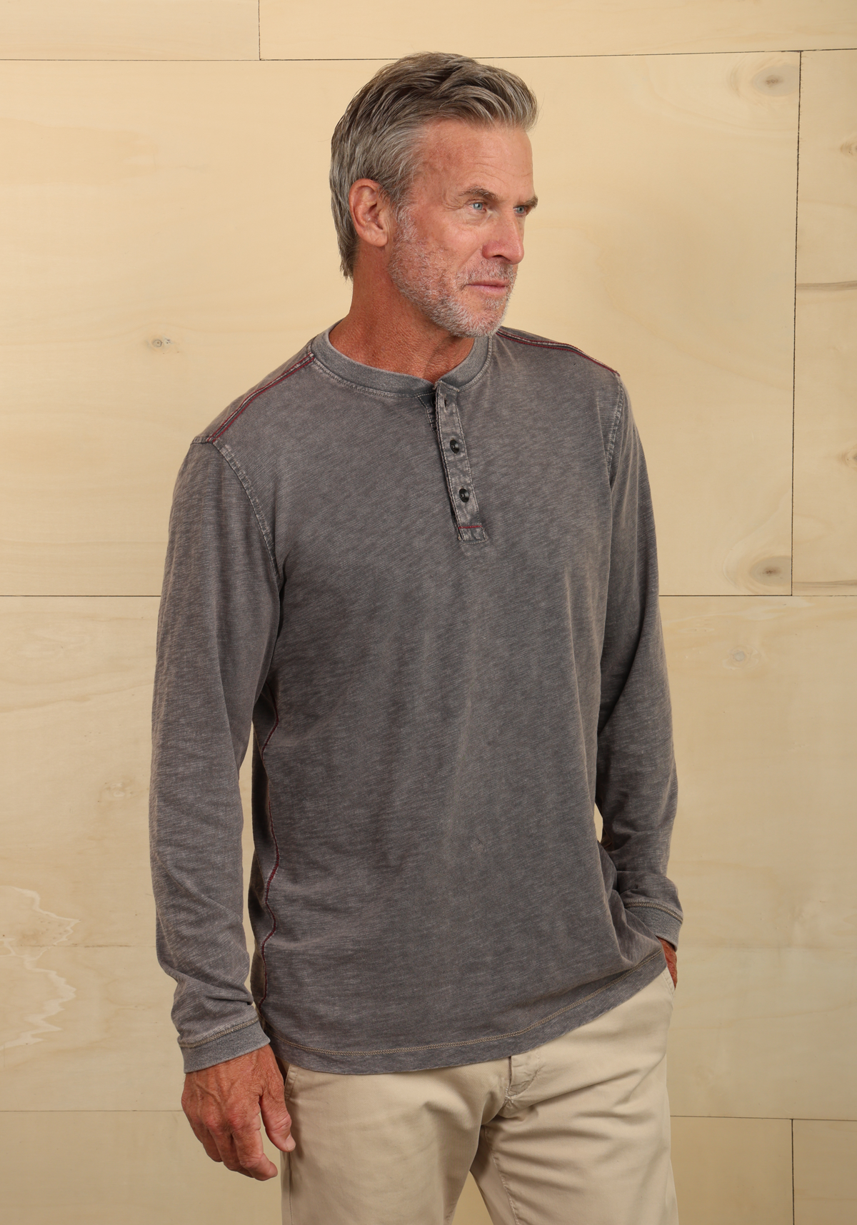 Venice Cotton Slub Henley