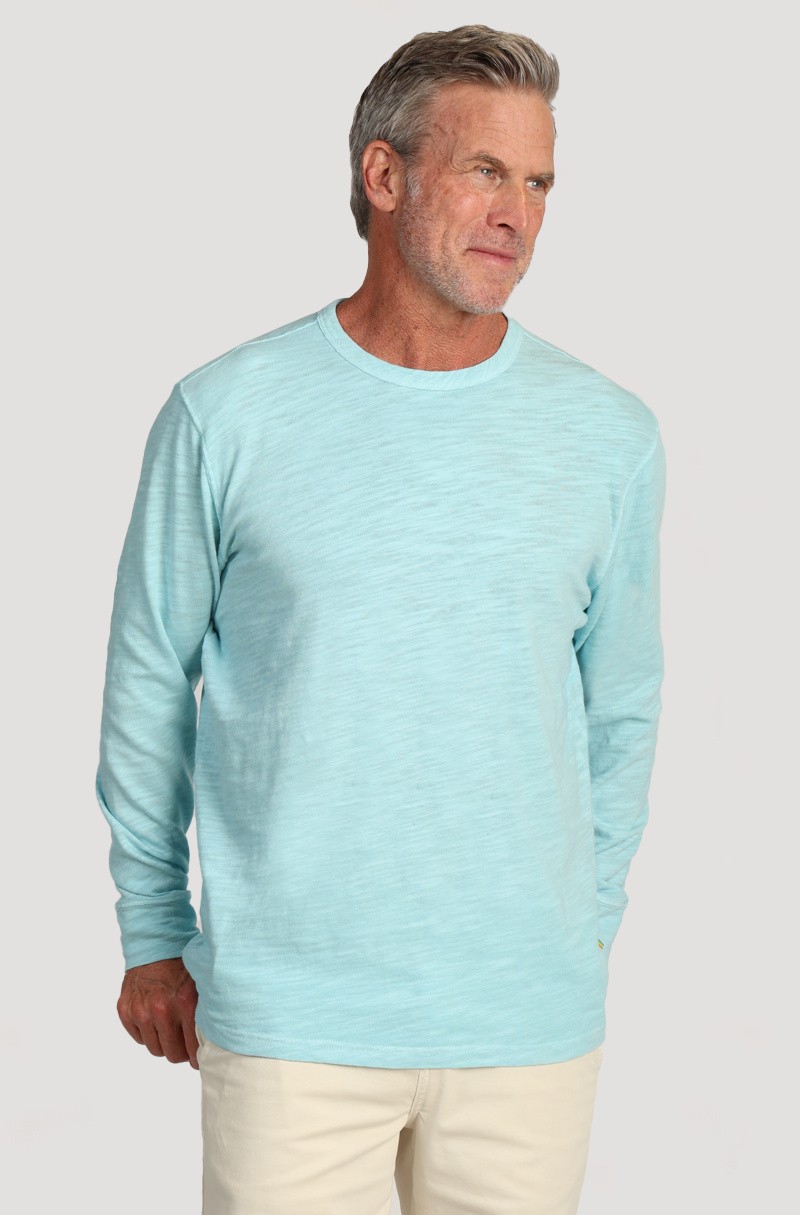 Sunwashed L/S Crew