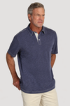 Sueded Dobby Model Tencel Polo