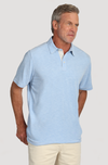 Sueded Dobby Model Tencel Polo