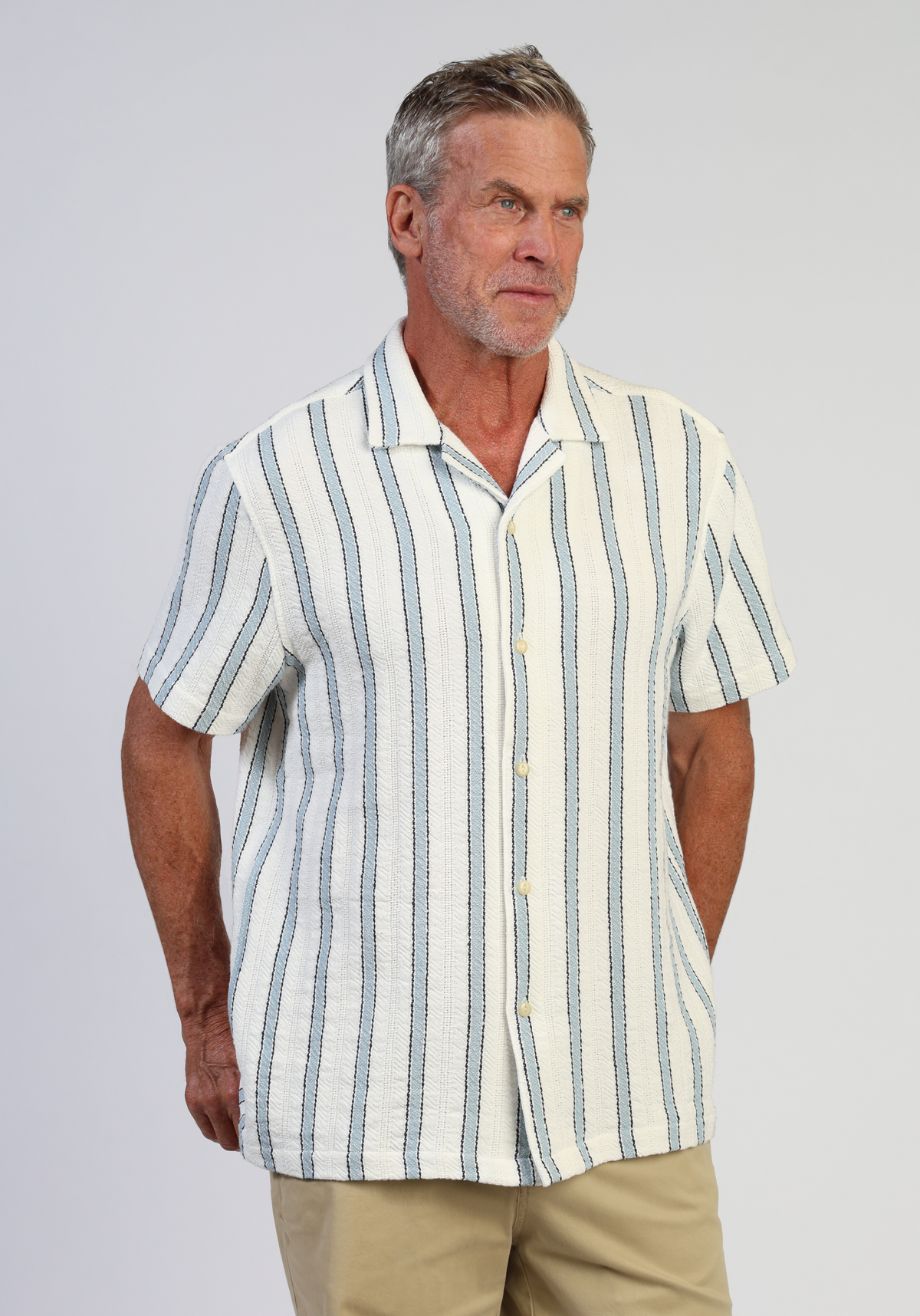 Cabana Yarn-Dye Striped Shirt