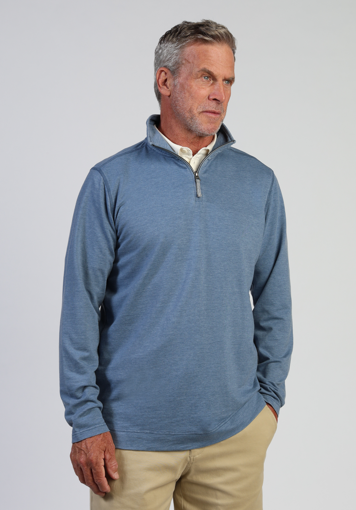 Varsity French Terry 1/4 Zip Pullover