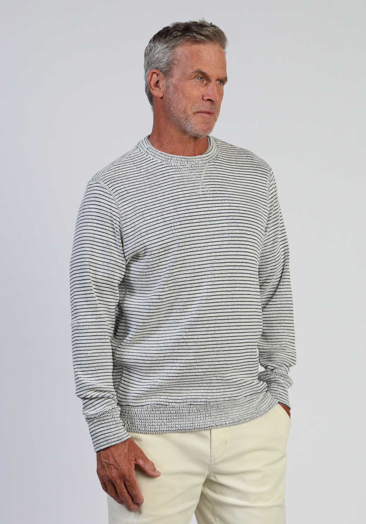 Baja Stripe Sweatshirt