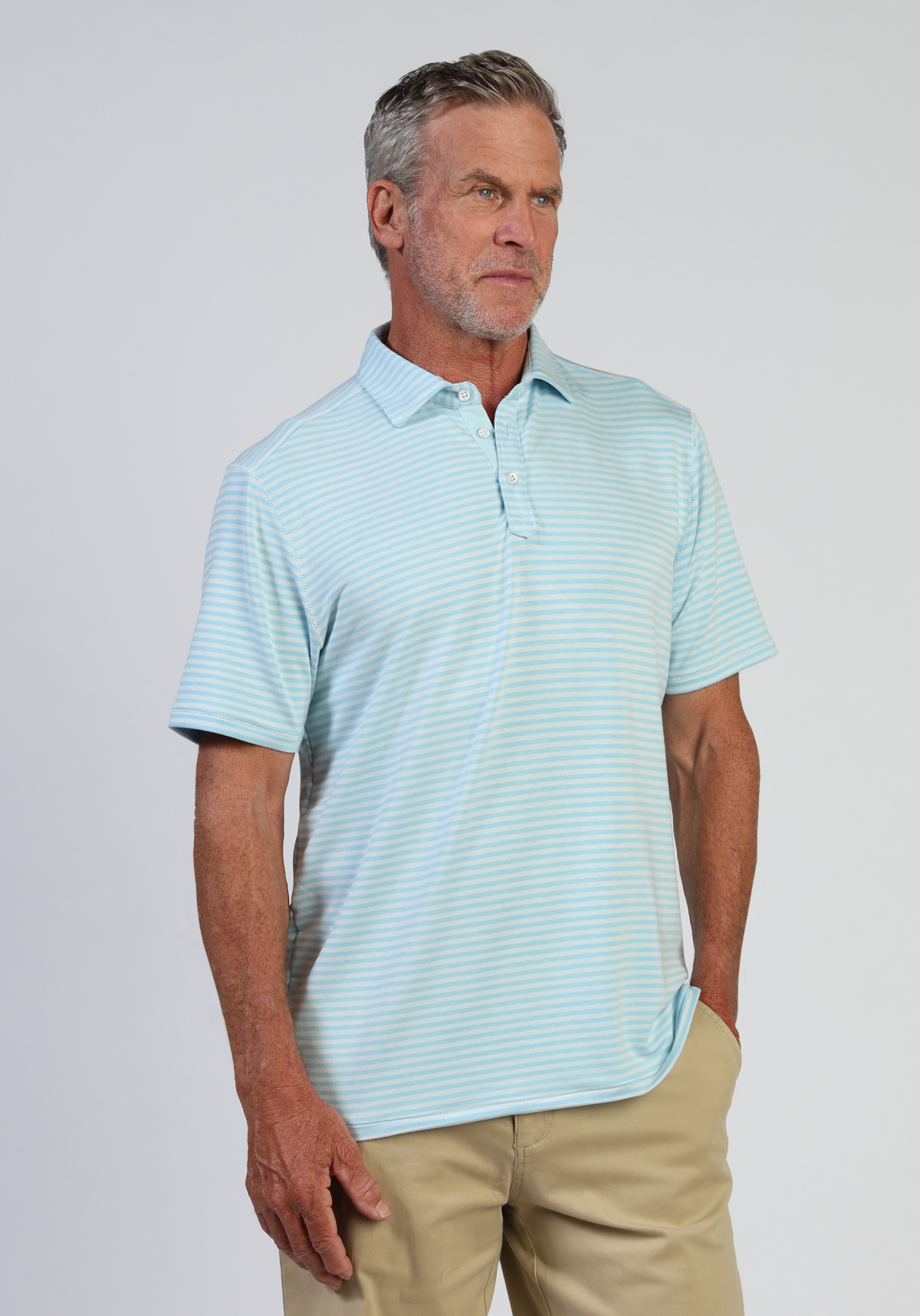 Signature Tailgate Stripe Polo