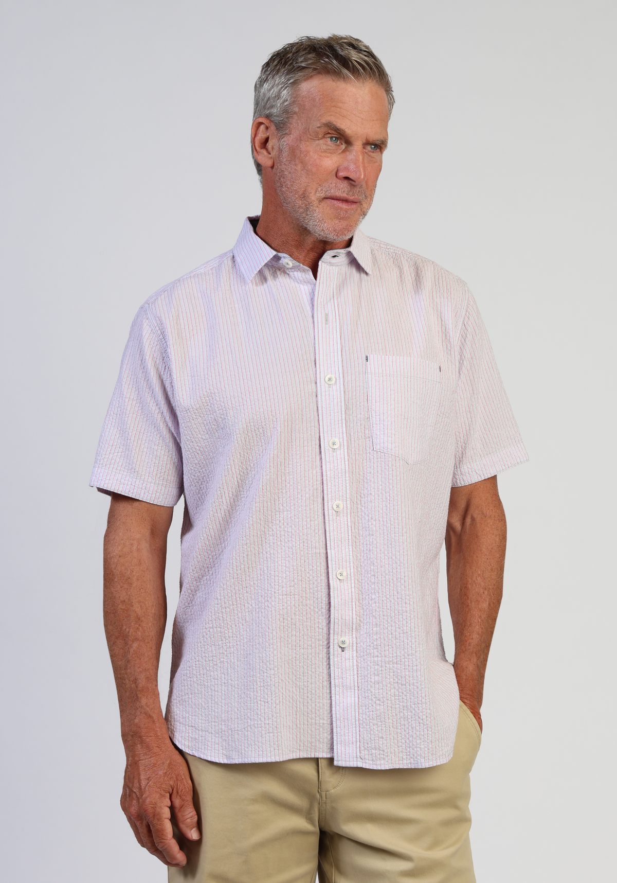 South Pacific Seersucker Shirt