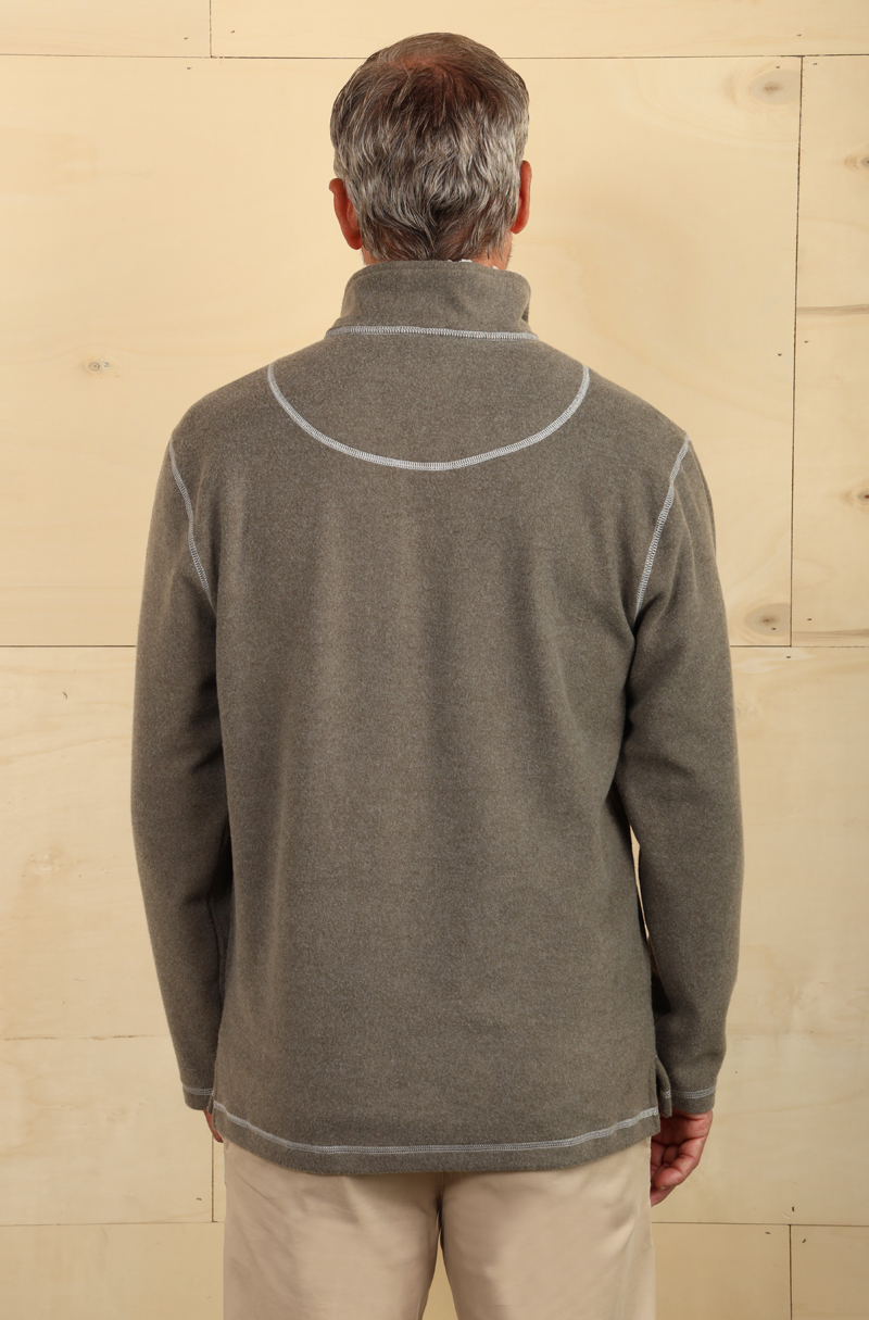 Melange Soft Fleece 1/4 Zip Pullover