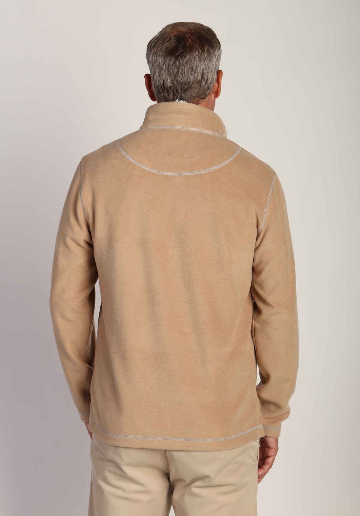 Melange Soft Fleece 1/4 Zip Pullover