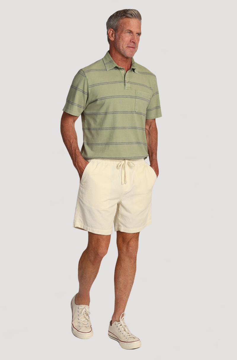 Baja Cord Drawstring Short