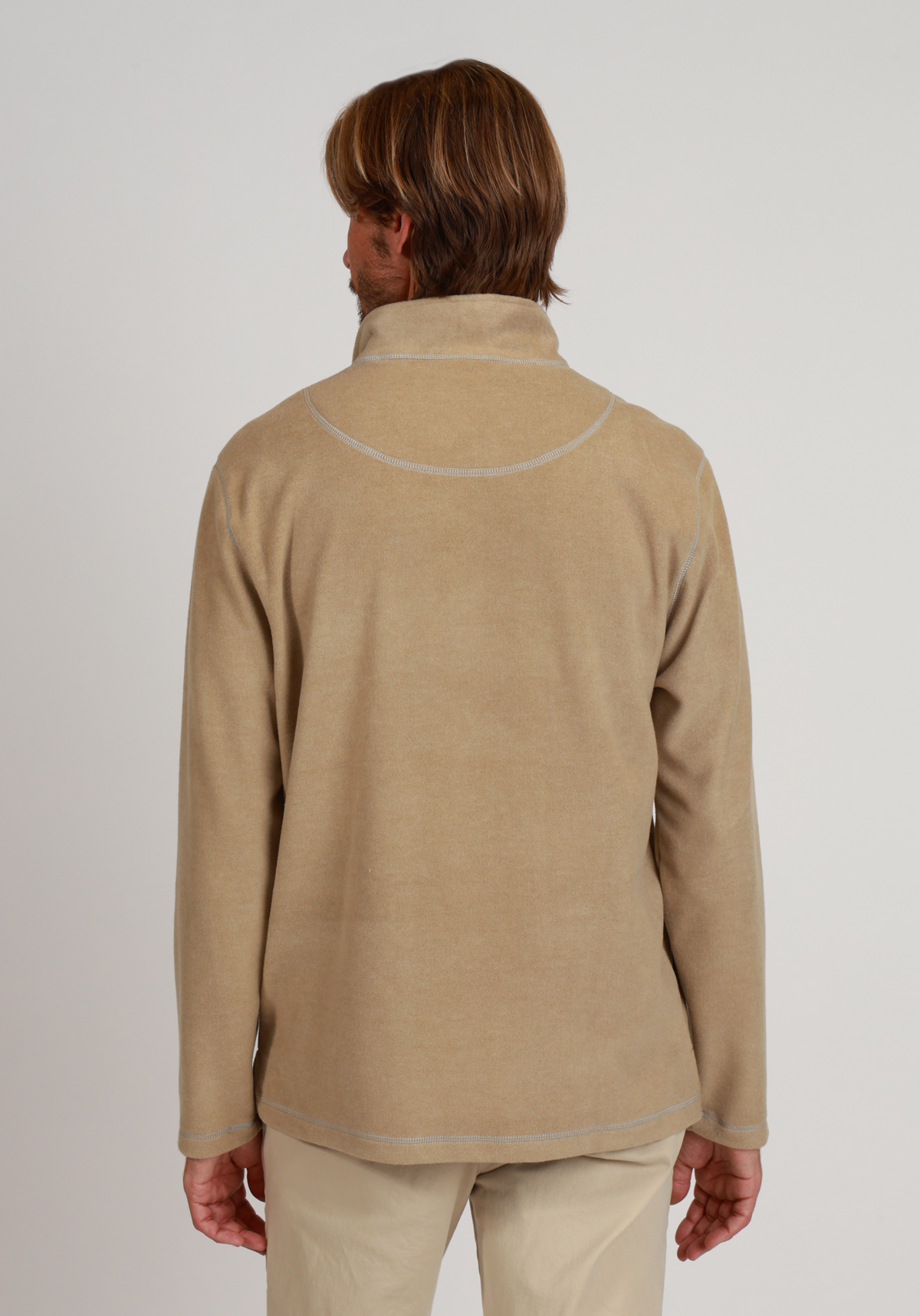 Melange Soft Fleece Quarter-Zip