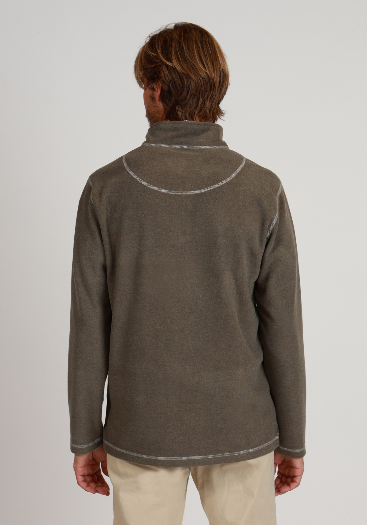 Melange Soft Fleece Quarter-Zip