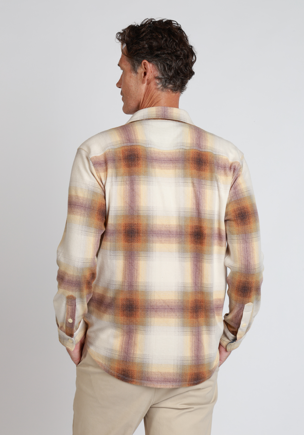 Drifter Sweater-Knit Plaid