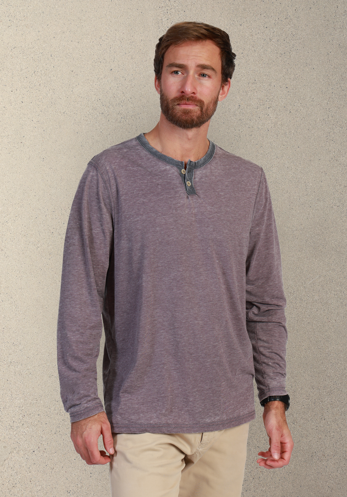 Bowery Burnout L/S Slit Tee