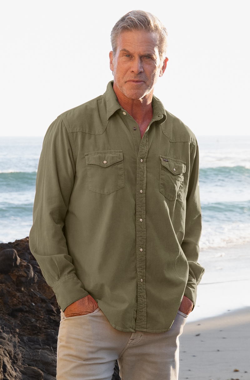Jackson Cord Western Shirt