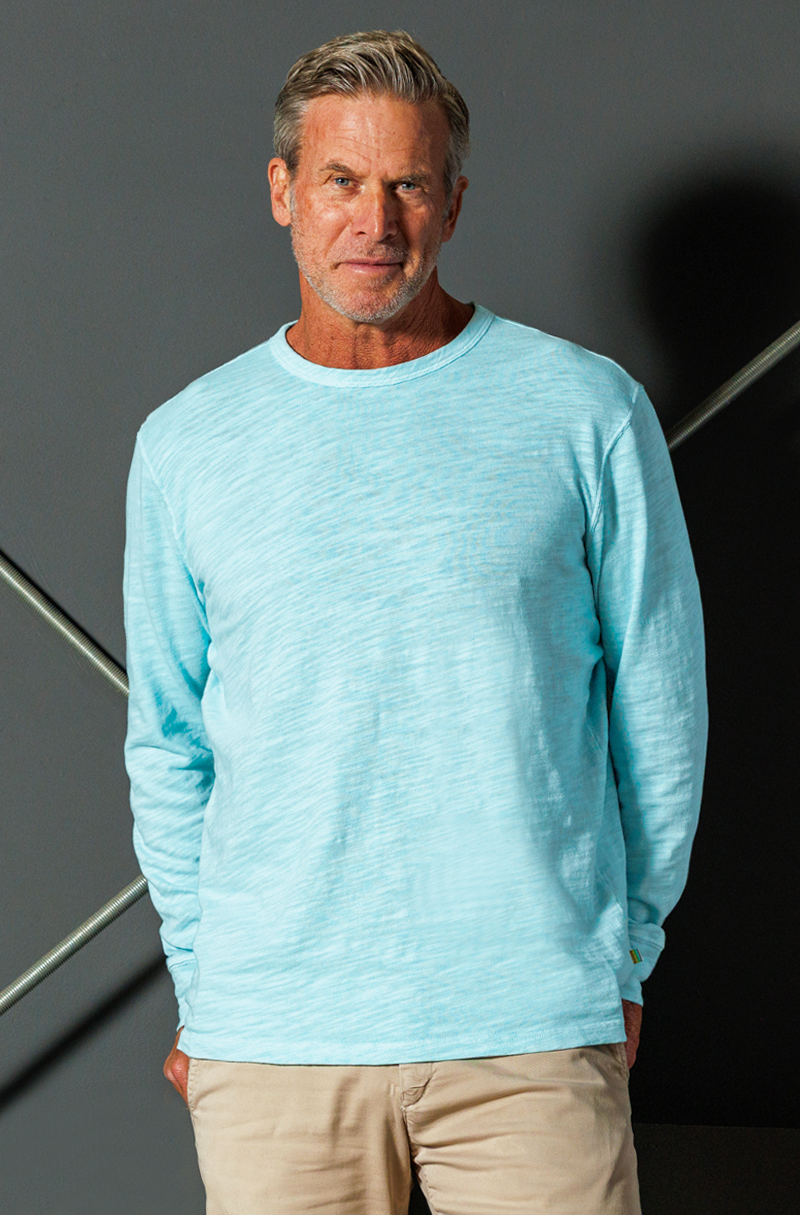 Sunwashed L/S Crew
