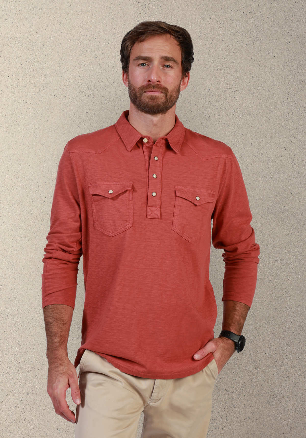 Heritage Slub Western Polo