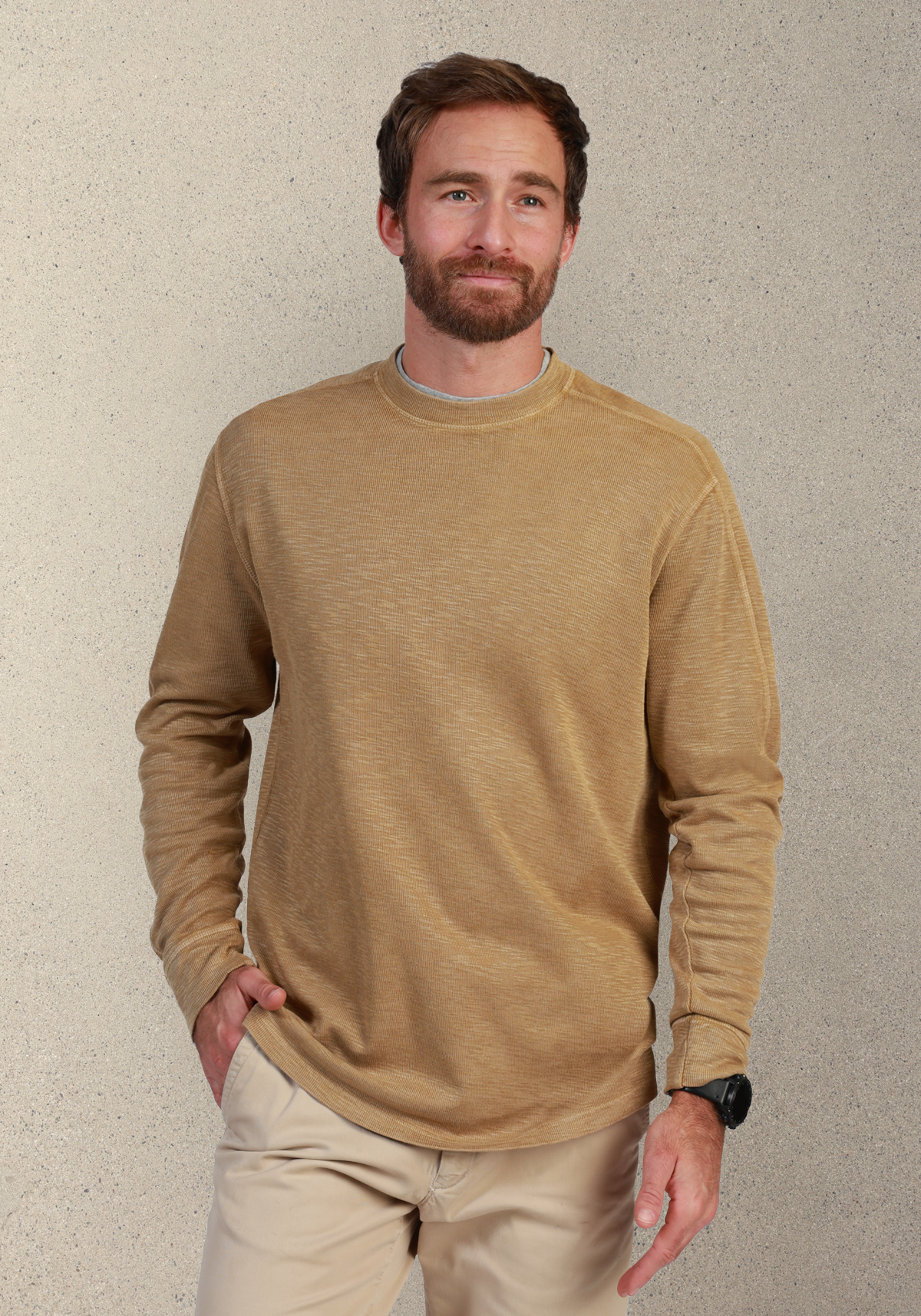 Jackson Modern Thermal Crewneck